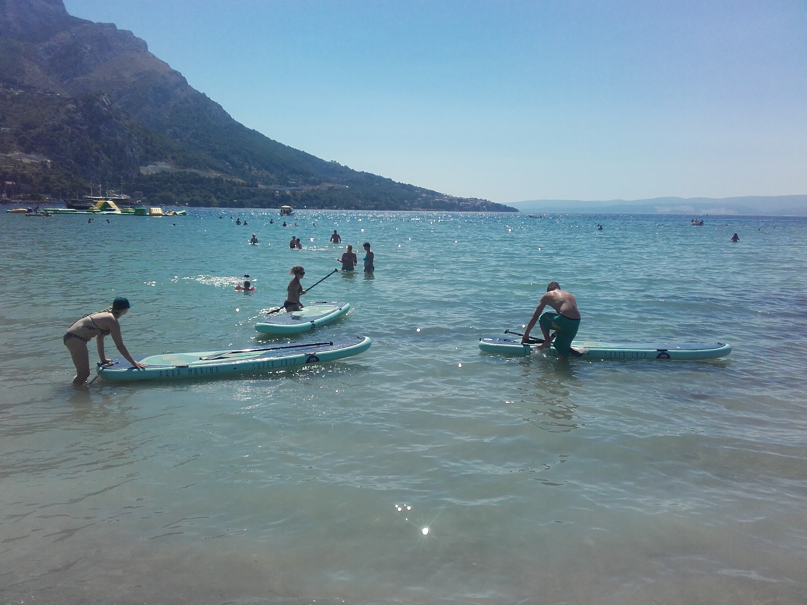 STAND UP PADDLE BOARDING TOUR ON THE RIVER CETINA